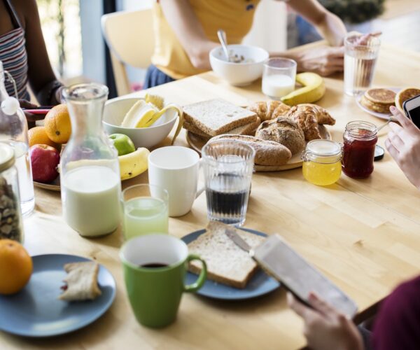 Idealnie skomponowane śniadanie dla mężczyzny