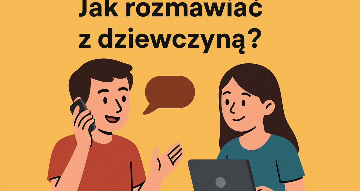 Rozmowa z dziewczyną przez telefon