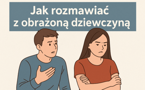chłopak rozmawia z obrażoną dziewczyną